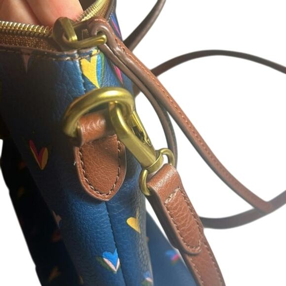 Fossil Happy Heart Crossbody Handbag - Picture 3 of 4